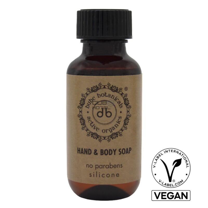 100 Frasco Jabón Manos y Cuerpo 35ml BUBE BOTANICALS